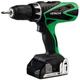 Hitachi Cordless 18V 2Ah Li-Ion Combi Drill 2 Batteries Dv18Dsfl/jb