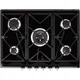 Smeg Victoria Sr975Ngh_Bk 5 Burner Metal Gas Hob (W)685mm - Black