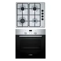 Bosch Hbn2Pbp6E1 Single Electric Oven & Hob Pack - Stainless Steel