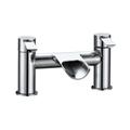 Cooke & Lewis Bamboo Chrome Finish Bath Mixer Tap