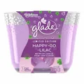 Glade Happy Lucky Lilac Scented Candle 129G Limited Edition