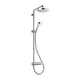 Mira Agile 2-Spray Pattern Chrome Effect Thermostatic Shower