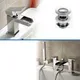 Ozone Bathroom Chrome Brass Modern Basin And Bath Shower Mixer Tap With Waste
