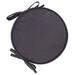 1pc Household Round Shape Seat Cushion Thickened Chairs Cushions Sponge Seat Cushion for Home School Office Restaurant (Dark Grey Round Diameter 30cm)