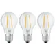 Osram Led Gls 4.8W E27 Dimmable Parathom Warm White Clear (3 Pack)