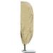 Patio Umbrella Cover 104 (16 /28 /20 ) Beige Outdoor Waterproof Sunscreen Patio Parasol Dust Cover With Zipper 1 pack