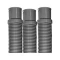 HYYYYH Heavy Duty Above Ground Pool Filter Hose 1.5 Inch x 3 ft - 3 pack Clamps Included Connects Skimmer to Pump on Concrete Pools or Filter to Return on Above Ground Pools