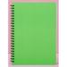 5Pcs Spiral Notebook Solid Color Notebook Portable Notepad Academic Notebook Mini Notebook