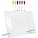 1 Set Transparent Acrylic Memo Board Message Board Multi-functional Memo Board