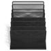 HYYYYH 7 Compartment Wire Mesh File Organizer Matte Black 2/Pack (Tr57559-Ccvs)