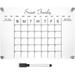 1 Set Desk Whiteboard Desk White Board Clear Dry Erase Board Acrylic Planner Erase Board for Office