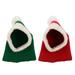 2Pcs Halloween Woolen Yarn Pet Hat Funny Pet Hat Dog Cat Hat Costume Headdress