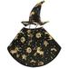 1Pc Small Pet Cloak Decorative Witch Cloak Festival Pet Costume Accessory Black