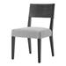 Kylo PU/ Fabric Dining Side Chair, (Set of 2)