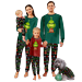 Family Pajamas Set Grinch Print Sleepwear Set for Family Adults Teens Kids Babies & Dog PJs Steyle 3