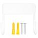 1 Set of Hook Wall Hanging Rack Storage Hook Ironing Board Hanging Hook Ironing Board Wall Mount