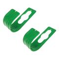 2pcs Plastic Hose Hook Expansion Pipe Hook Garden Water Pipe Hook Support Garden Hose Accessories (Green)