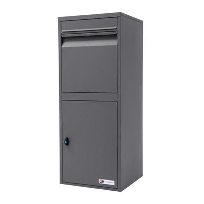 Package Delivery Box, Parcel Mailbox with Secure Storage Compartment, for Outdoor Porch, Curbside,gray - 40.2*16.8*15.2