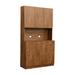 70.87" Tall Wardrobe and Kitchen Cabinet