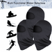 3PCS Men Balaclava Black Face Mask Lightweight Motorcycle Warmer Ski Neck Gaiter