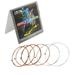 6 pcs Phosphors Bronze Alloy Guitar Strings Acoustic Guitar Strings Folk Guitar Strings