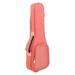 23in Oxford Cloth Ukulele Bag Ukulele Gig Bag Lightweight with Pockets Carry Case Ukulele Backpack for Outdoor Travel Gifts Pink