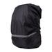 Waterproof Dustproof Backpack Rain Cover Portable Ultralight Outdoor Hiking Climbing Bag Rain Cover Size M (Black)