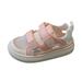 nsendm Female Shoes Little Kid Tennis for Kids and Girl s Mesh Board Shoes Solid Color Hollow Beach Shoes Sports Sandals for 7 Toddler Girls Shoes Pink 12.5