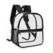 Clear Mini Backpack Stadium Approved Water Proof Transparent Backpack For Work Sport Event Women Backpack Fashion Small Backpack for Girls Camping Stove Workout Backpack for Men Mens Backpack Lunch