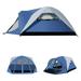 CodYinFI 6 Person Camping Tent 10â€™x 10â€™ Waterproof Windproof Family Tent with Rain Fly Screen Room Mesh Windows & Carrying Bag Easy Set Up Double Layer Camping House Outdoor Dome Tent