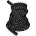 Exercise Battle Rope 1.5/2 Inch Diameter Poly Dacron Workout Exercise Training Rope for Strength Muscles Building Home Gym Equipment
