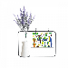 Soccer Parrot Guitar Coffee Brazil Artificial Lavender Flower Vase Bottle Card