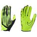 Nike Vapor Jet 7.0 Energy Adult Football Gloves Volt/Black/Black