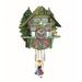 Kuckulino Black Forest Clock Black Forest House with quartz movement and cuckoo chime TU 2023 SQ