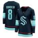 Women's Fanatics Branded Brian Dumoulin Deep Sea Blue Seattle Kraken Home Breakaway Player Jersey