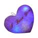 Noarlalf Body Pillow Case Valentine S Day Throw Pillows Heart Style Glowing Led Pillow 7 Color Changing Light Up Soft Cushion King Pillow Case 36*27*10