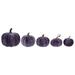 5pcs Simulated Pumpkins Decorative Pumpkins Thanksgiving Decorations