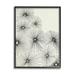 Stupell Industries Contemporary Flowers Abstract Botanical & Floral Drawing Black Framed Art Print Wall Art