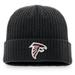 Men's Fanatics Branded Black Atlanta Falcons Core Fundamental Cuffed Knit Hat