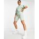 Reebok legging shorts in sage green - LGREEN