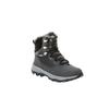 Outdoorwinterstiefel JACK WOLFSKIN "EVERQUEST TEXAPORE HIGH W", Damen, Gr. 38, grau (anthrazit), Synthetik, Textil, Leder, sportlich, Schuhe, Winterboots, Winterstiefel, Snowboots, Winterschuhe, gefüttert