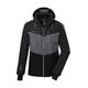 Skijacke KILLTEC "KSW 45 MN SKI JCKT" Gr. S, grau (anthra) Herren Jacken Skijacken