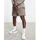 Reebok classics wardrobe essentials shorts in trek grey-Brown