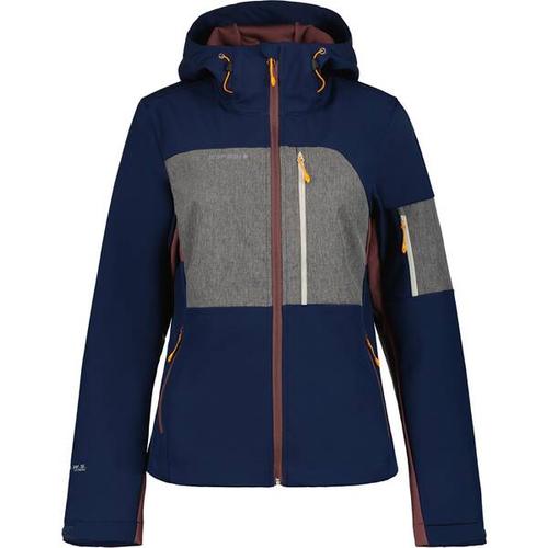 ICEPEAK Damen Funktionsjacke BURLEY, Größe 42 in BLAU