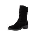 Tamaris Damen Tamaris Kvinder 1-1-25490-29 Mode Stiefel, Schwarz, 41 EU