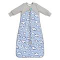 Love To Dream Sleep Bag Warm, 6-18 Months, Built-in Quilt for Cool Temperatures (16-20°C), Long Sleeves Design, Wearable Blanket, Blue