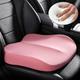 UVCMDUI Wedge Cushion Car Seat Booster, Washable Adult Car Booster Seat for Driver, Non-Slip Backless Booster Car Seat Portable Car Seat Heightening 10cm for Short People Driving,Pink