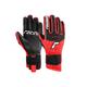 Skihandschuhe REUSCH "World Cup Warrior Neo" Gr. 9,5, schwarz (schwarz, rot) Damen Handschuhe Sporthandschuhe