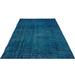 Turquoise 61" x 106" L Area Rug - Lofy Atina Oriental Machine Woven Rectangle 5'1" x 8'10" Wool/Area Rug in 106.0 x 61.0 x 1.0 in blue/Wool | Wayfair