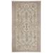 Beige 59" x 105" L Area Rug - Lofy Atina Oriental Machine Woven Rectangle 4'10" x 8'8" Wool/Area Rug in 105.0 x 59.0 x 1.0 in white/Wool | Wayfair